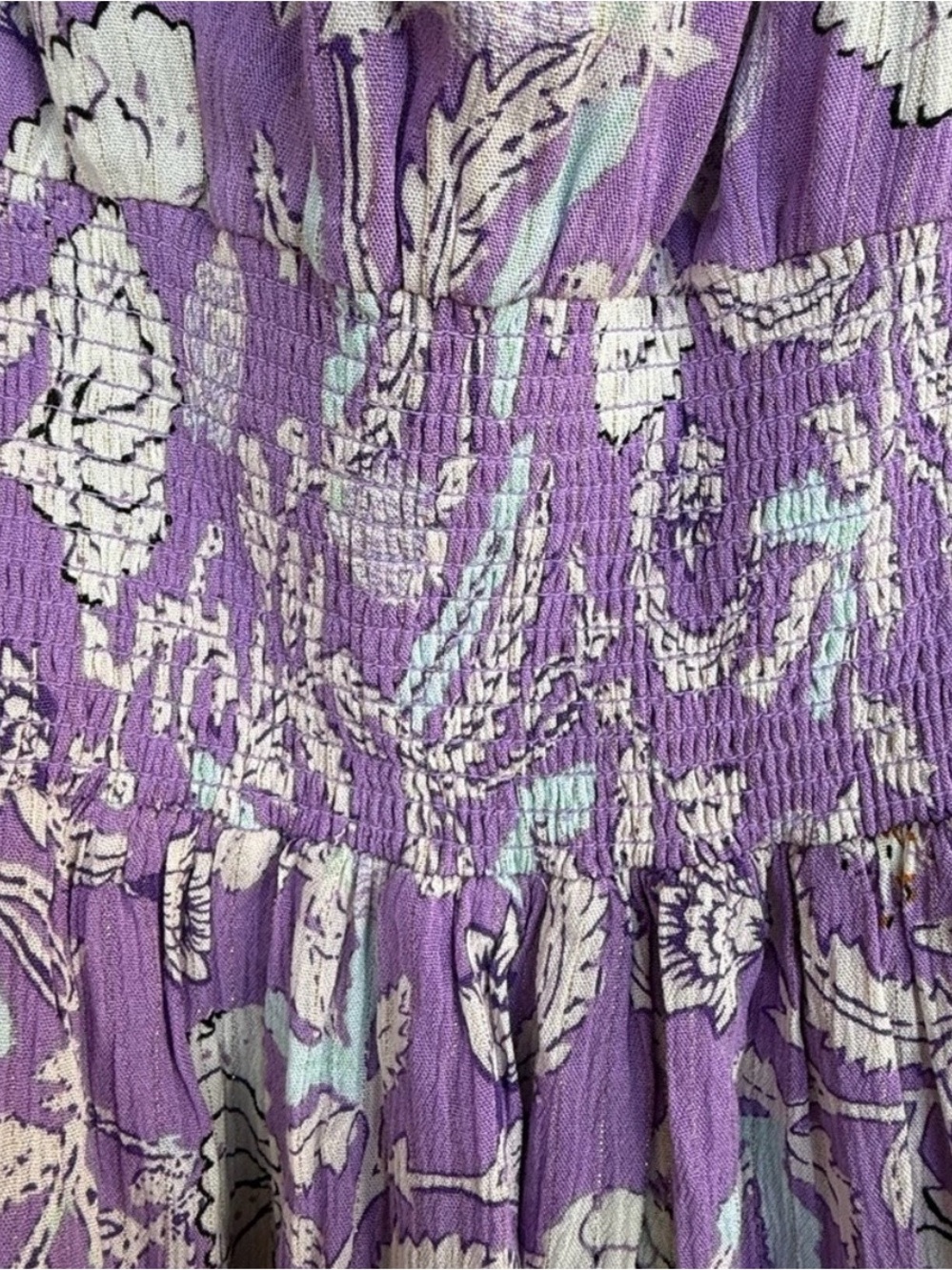Lavender Floral Dress - Picture 7 of 12